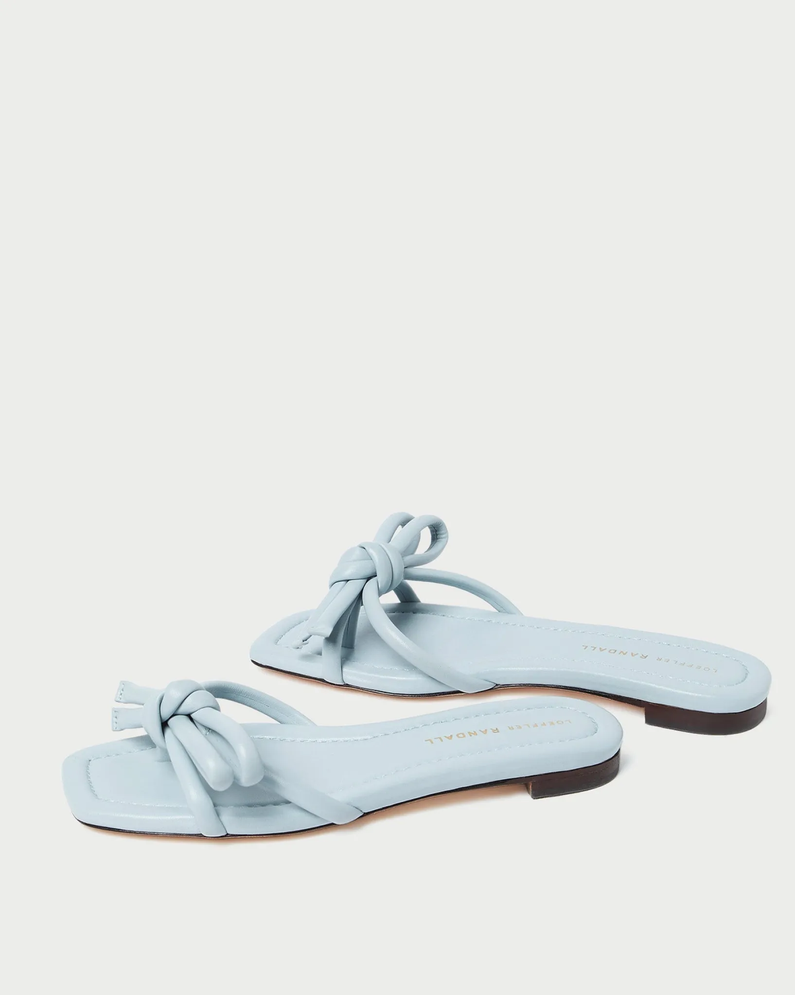 Clearance Loeffler Randall Hadley Bow Sandal Natural