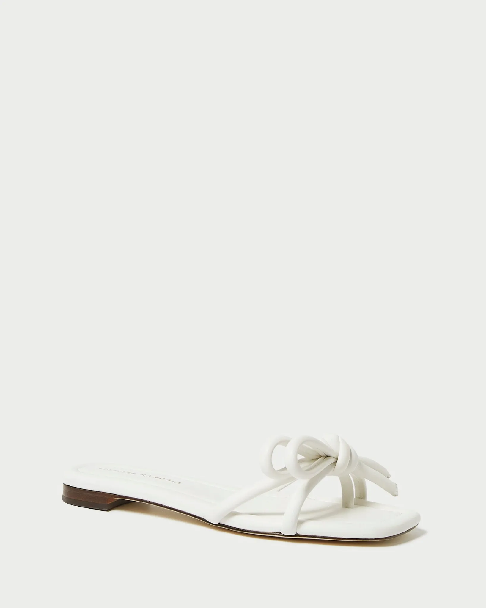 Online Loeffler Randall Hadley Bow Sandal White