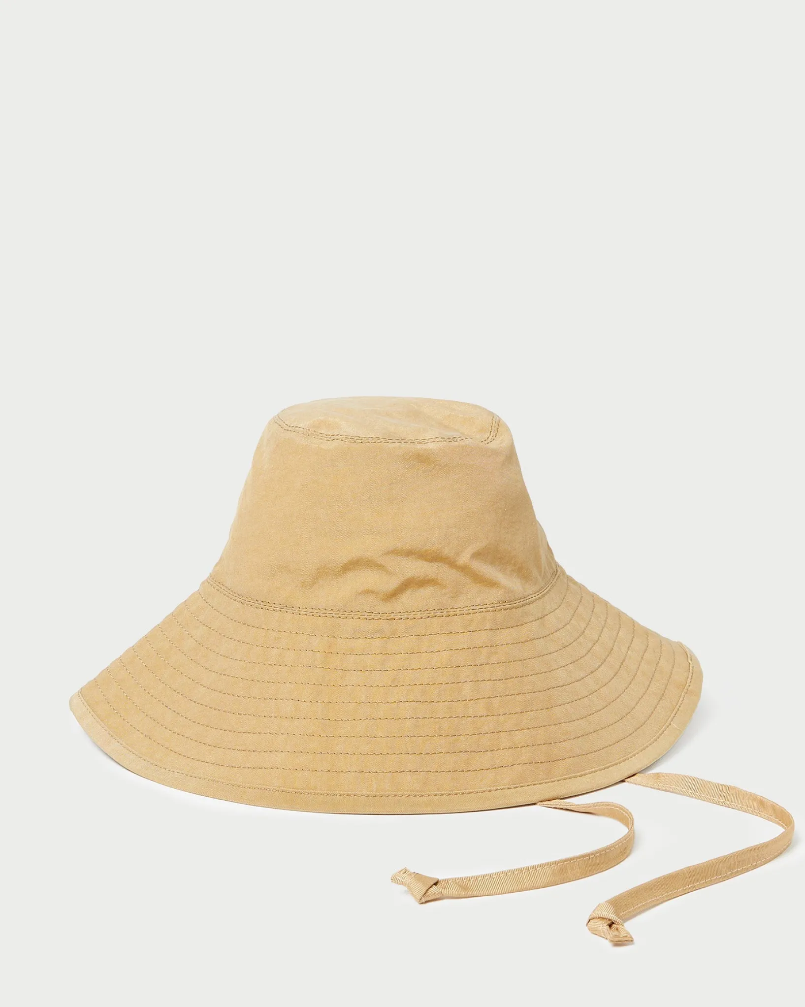 Clearance Loeffler Randall Hannah Parchment Nylon Bucket Hat Parchment />