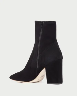 Best Loeffler Randall Isla Suede Slim Ankle Bootie Cacao