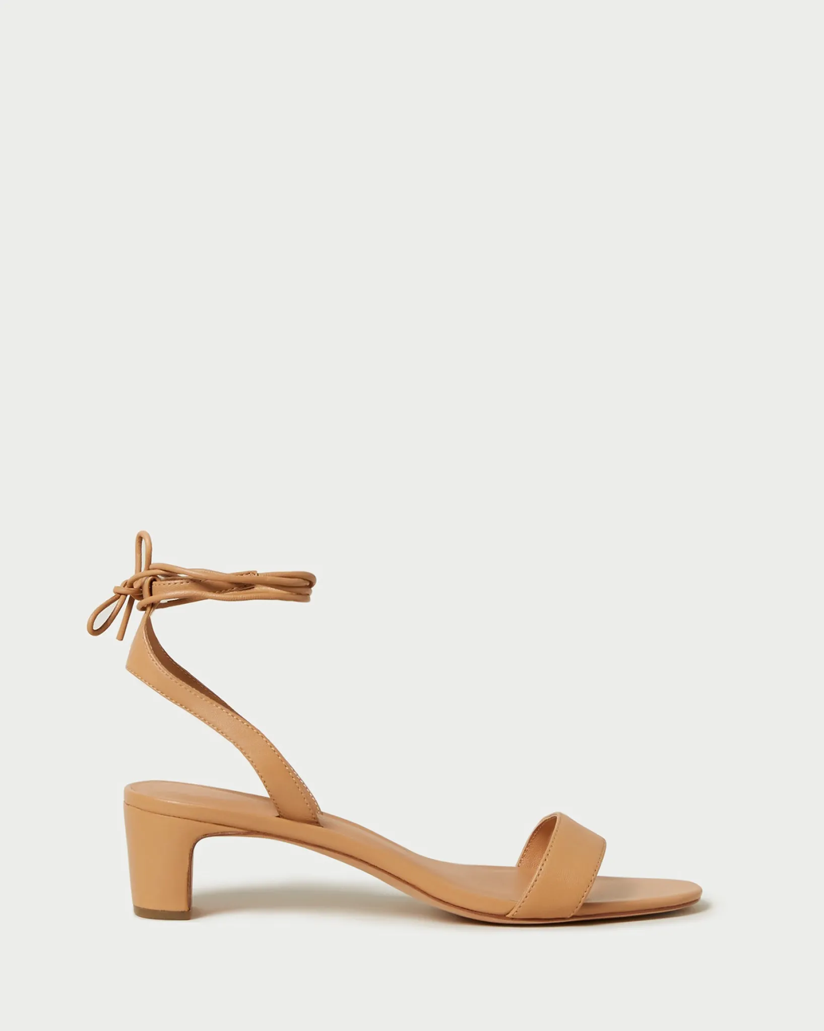 New Loeffler Randall Jackie Mid Heel Sandal Dune