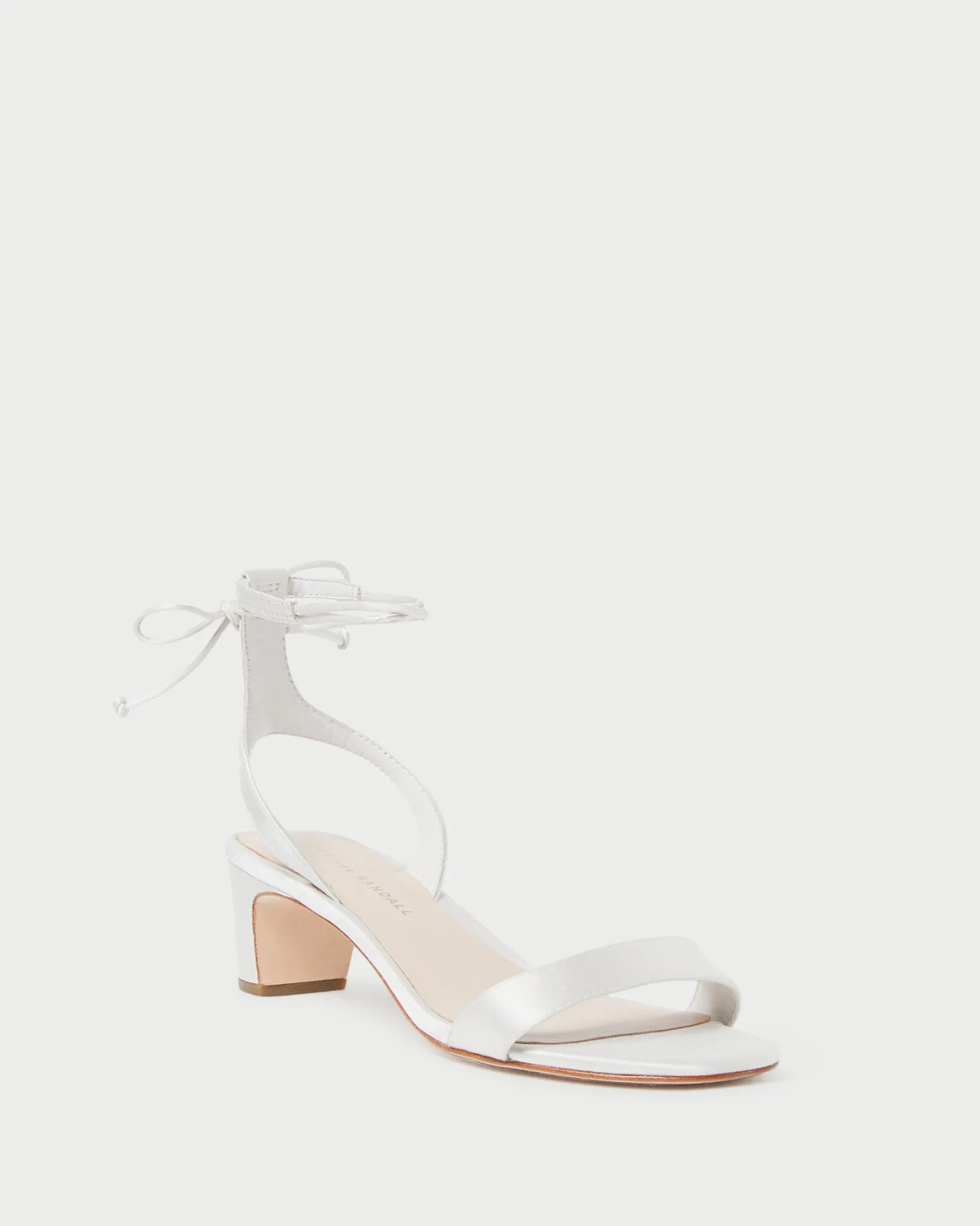 New Loeffler Randall Jackie Mid Heel Sandal Dune