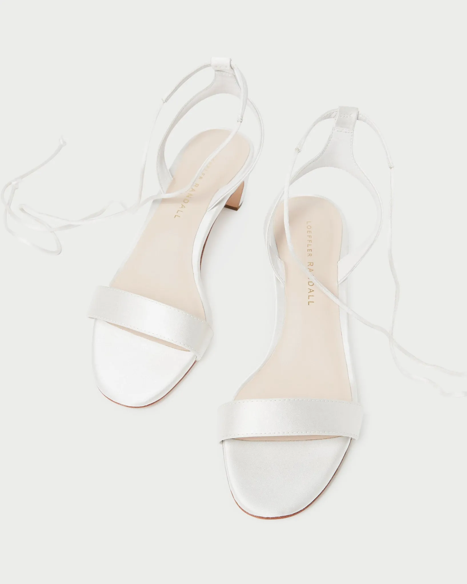 New Loeffler Randall Jackie Mid Heel Sandal Dune