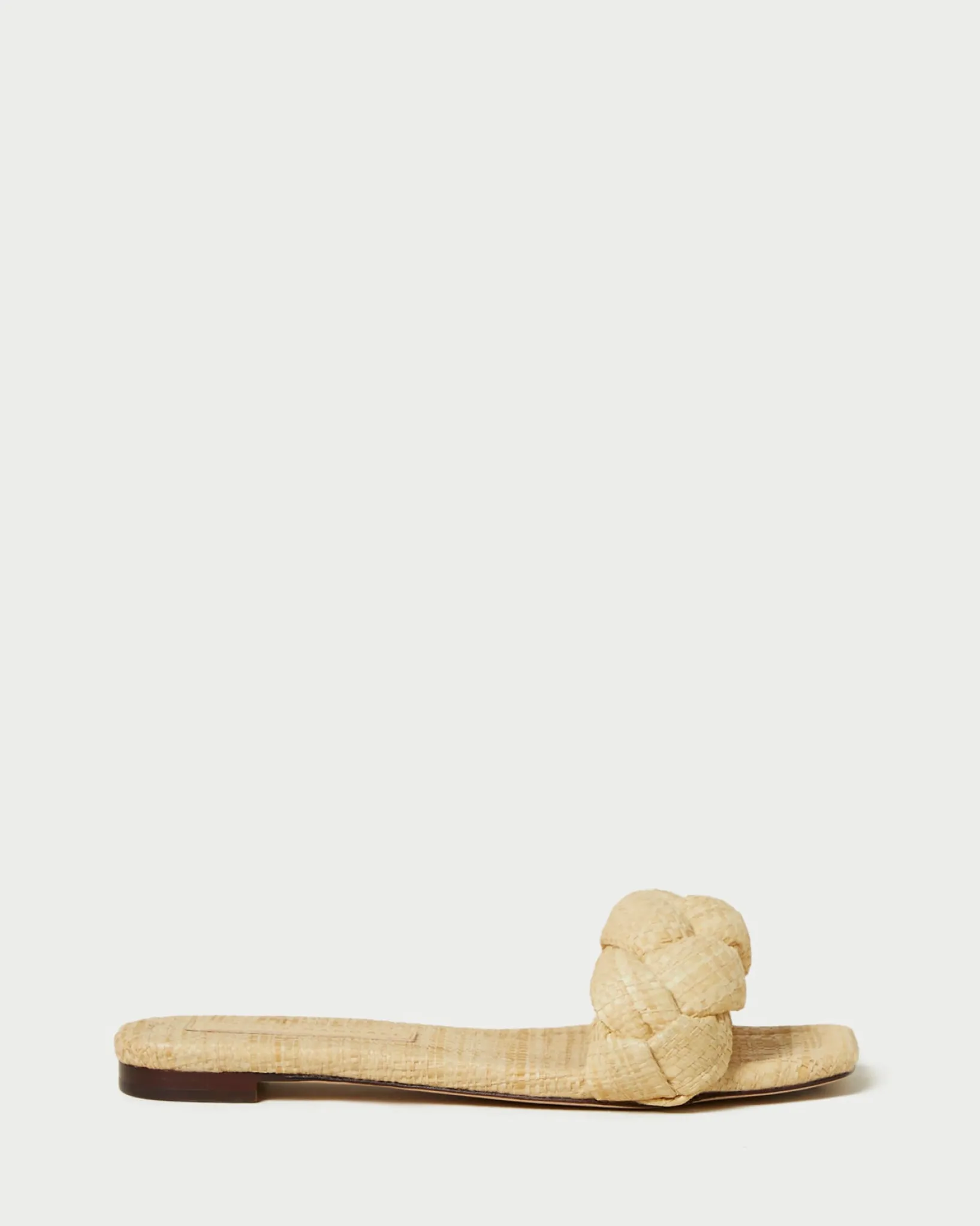 New Loeffler Randall Joanna Denim Braided Sandal Blue
