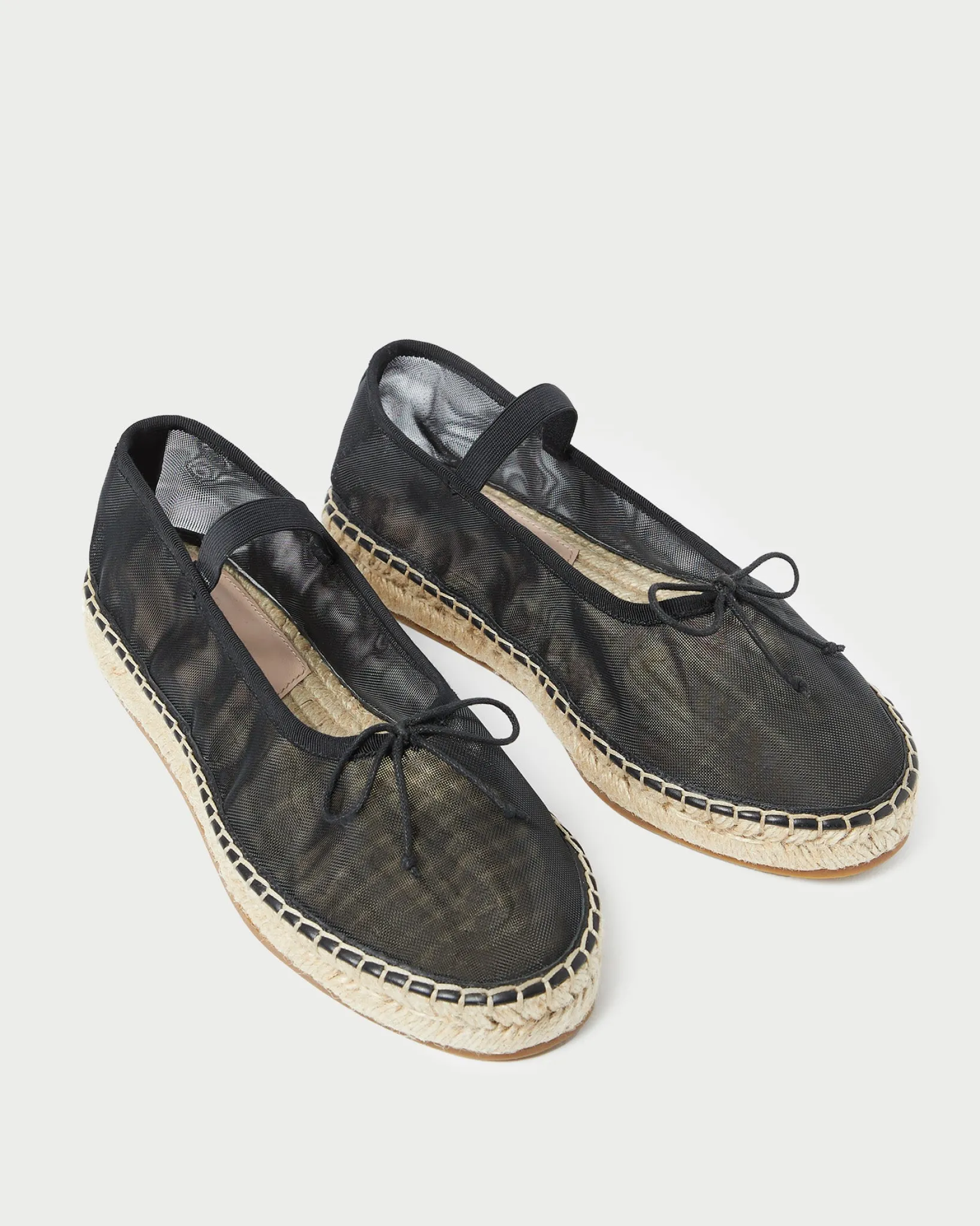 Hot Loeffler Randall Kayla Mesh Ballet Espadrille Black