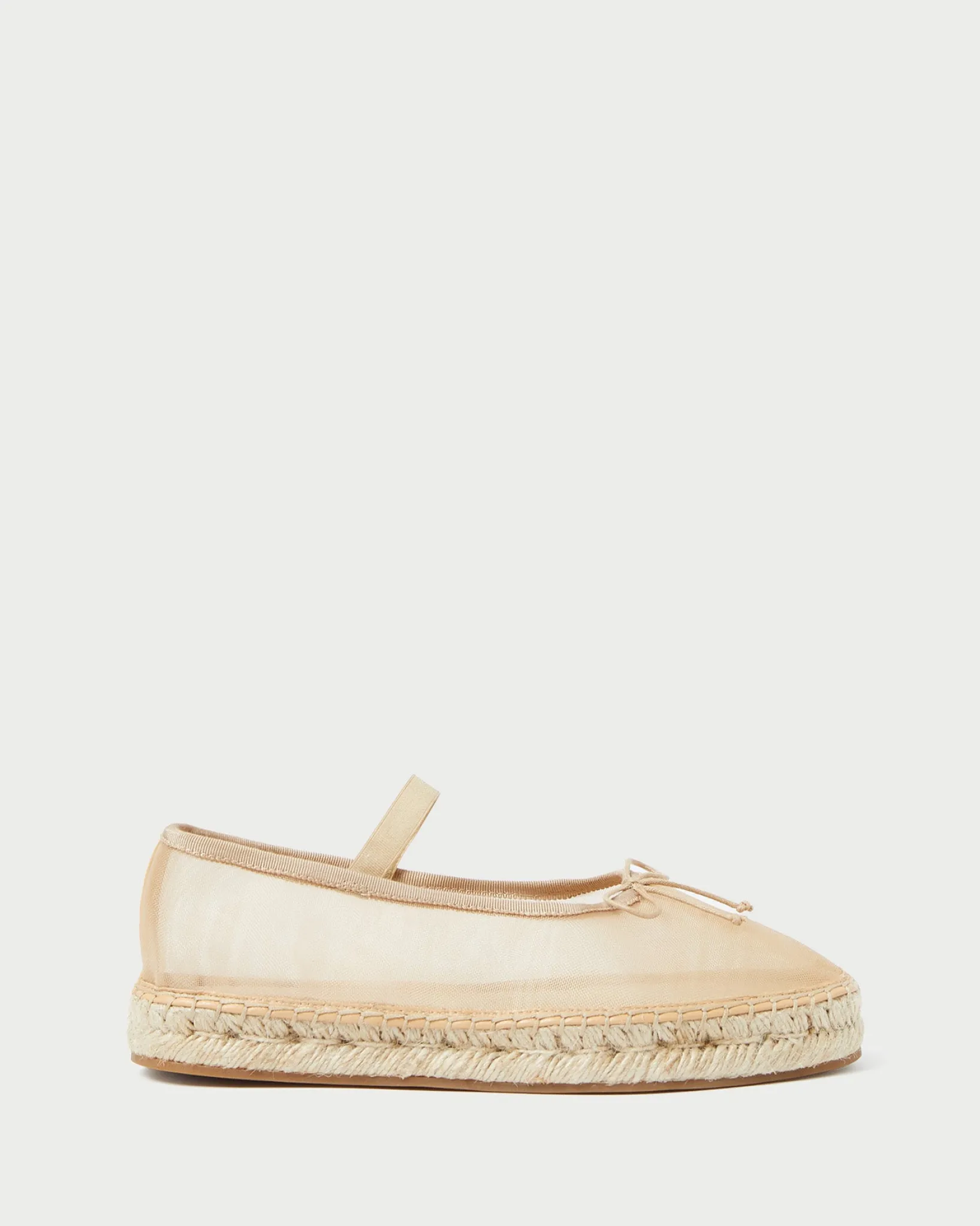 Online Loeffler Randall Kayla Mesh Ballet Espadrille Caramel