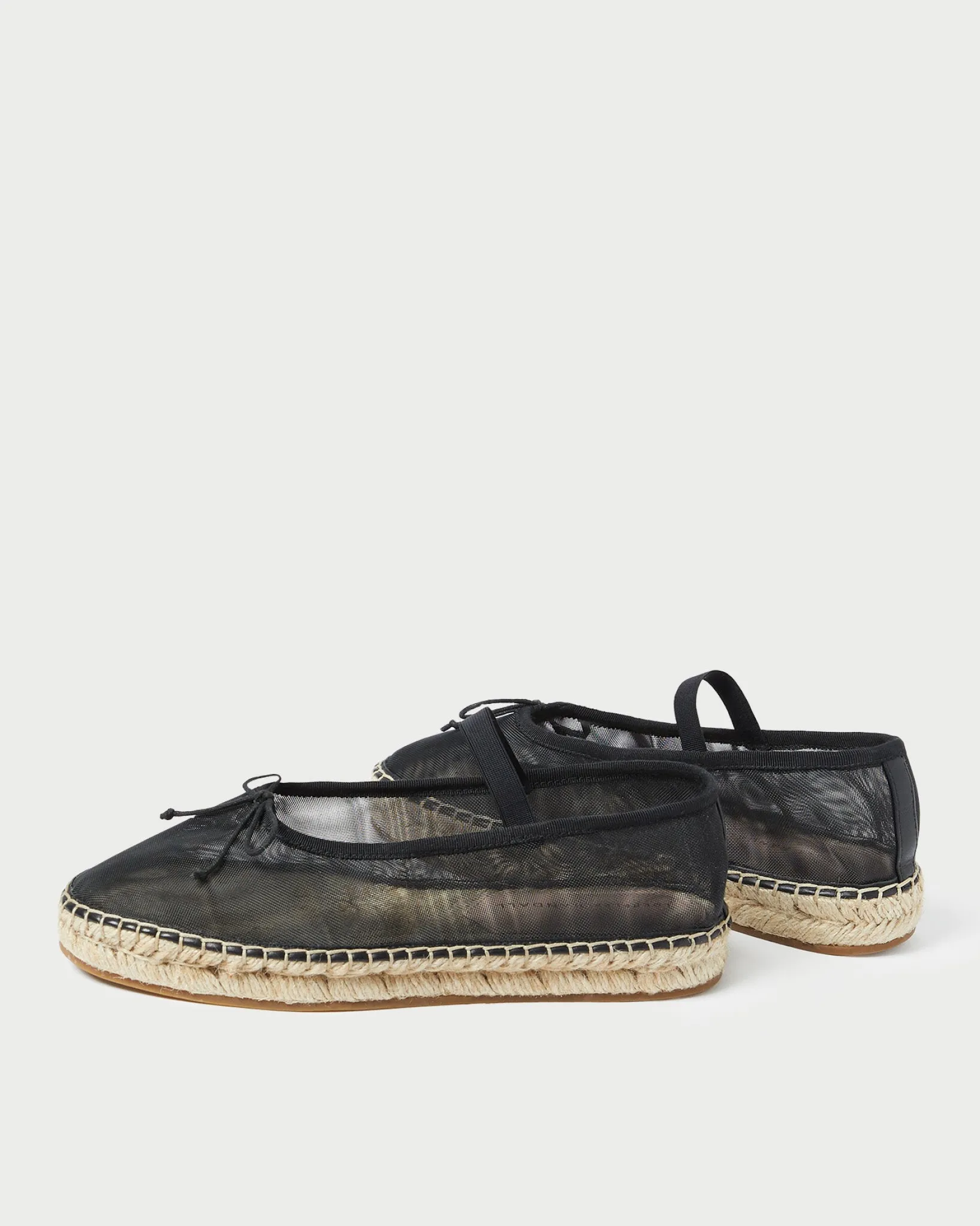 Online Loeffler Randall Kayla Mesh Ballet Espadrille Caramel