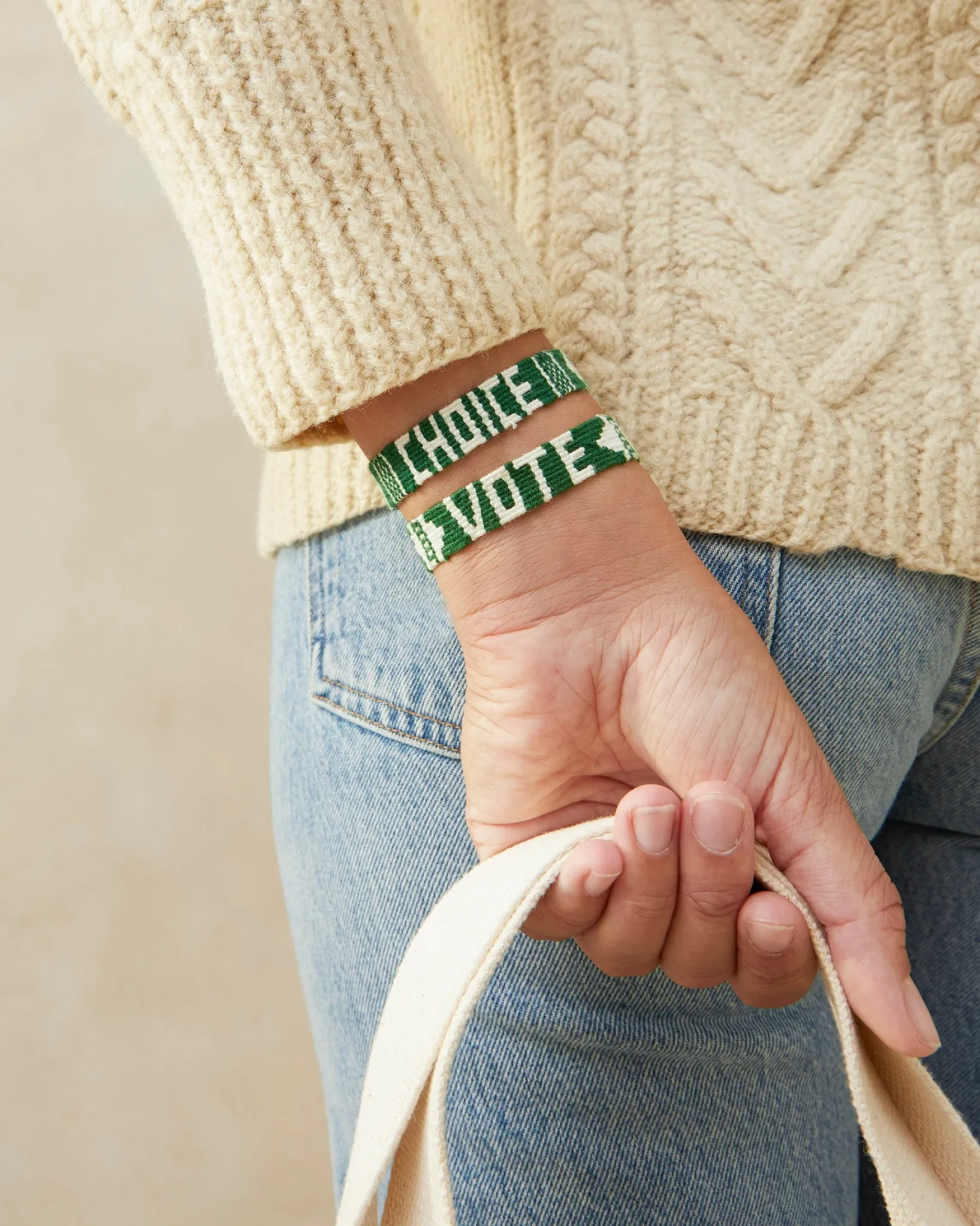 Online Loeffler Randall Bestie Bracelets Khaki