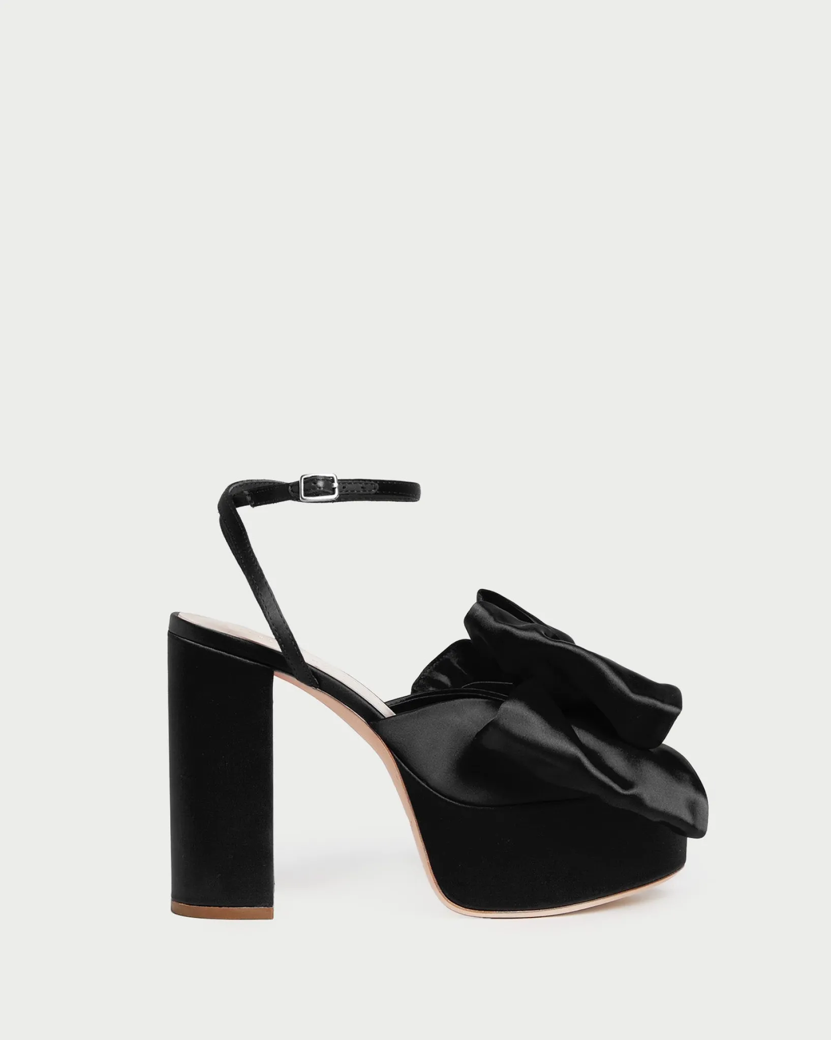 Loeffler Randall Kiki Satin Platform Sandal Red