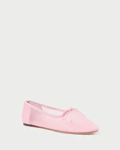 Discount Loeffler Randall Landon Leather Flat Ballet