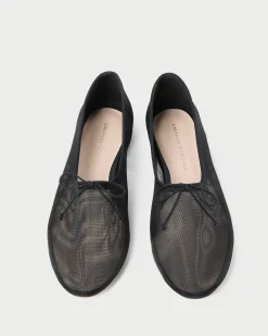 Hot Loeffler Randall Landon Ballet Flat Black Leather