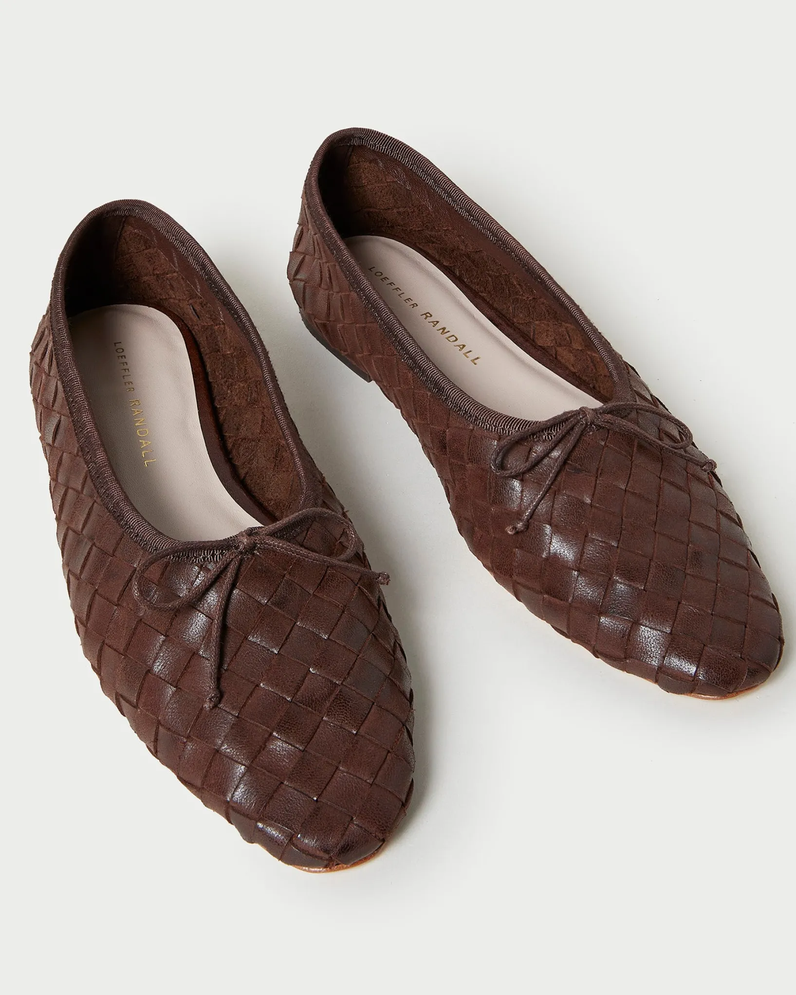 Sale Loeffler Randall Landry Woven Ballet Flat Black