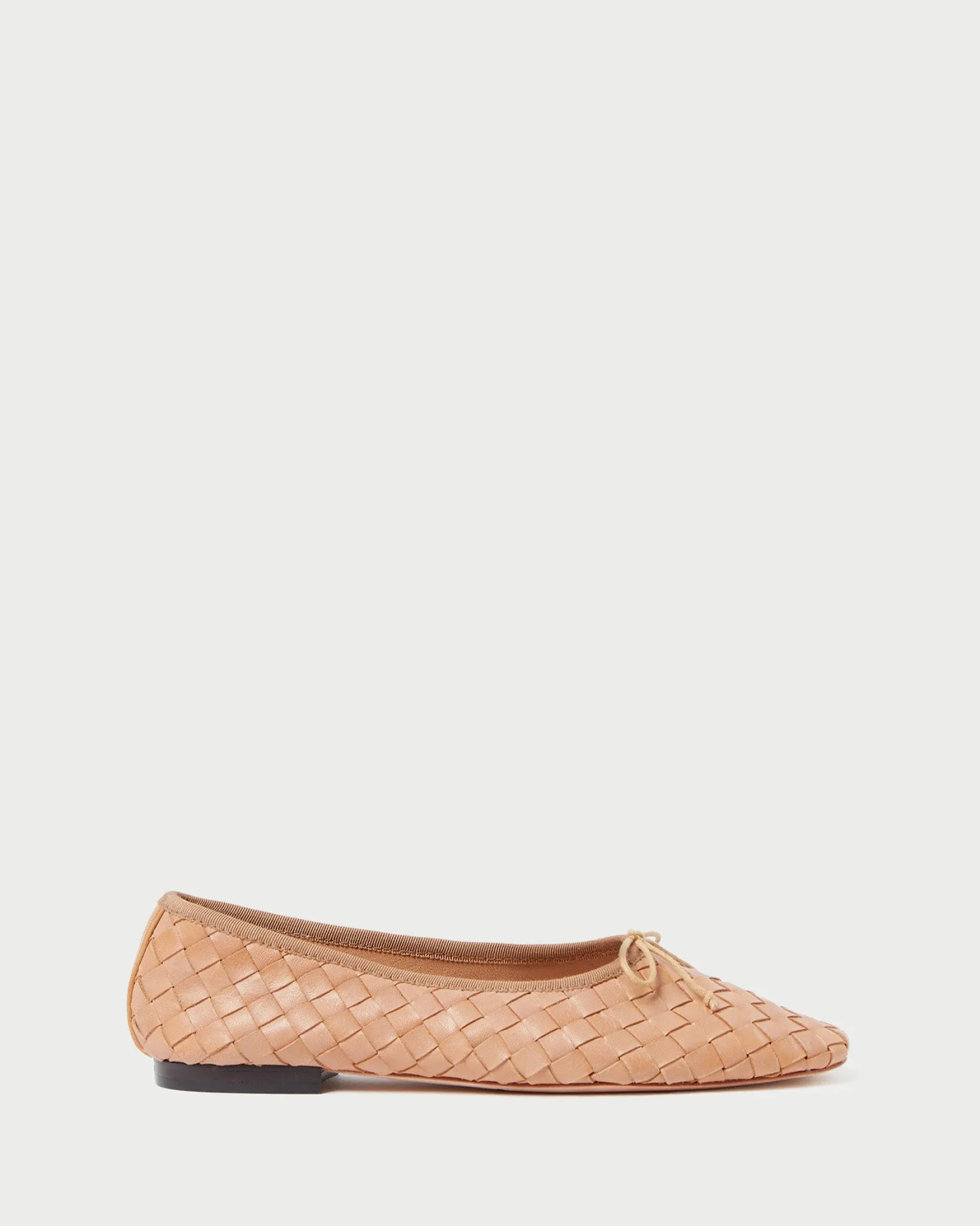 Loeffler Randall Landry Woven Ballet Flat Honey