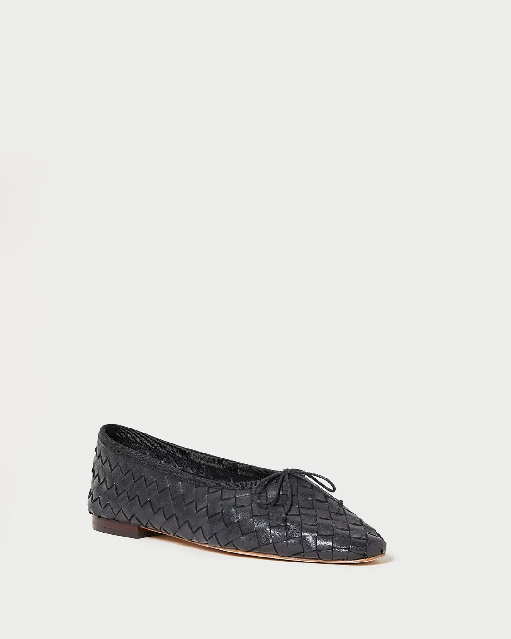 Loeffler Randall Landry Woven Ballet Flat Honey