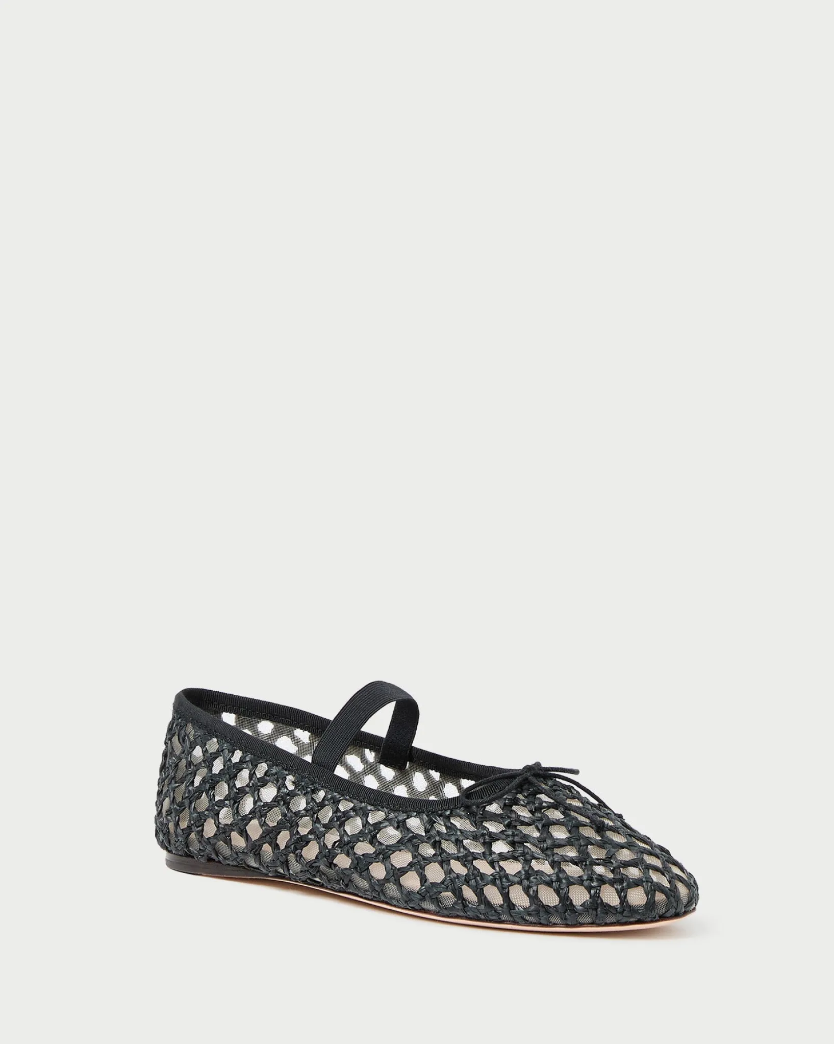 Sale Loeffler Randall Leonie Ballet Flat Black Leather
