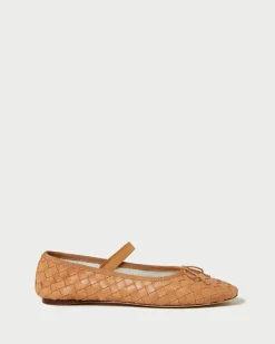 Sale Loeffler Randall Leonie Ballet Flat Black Woven