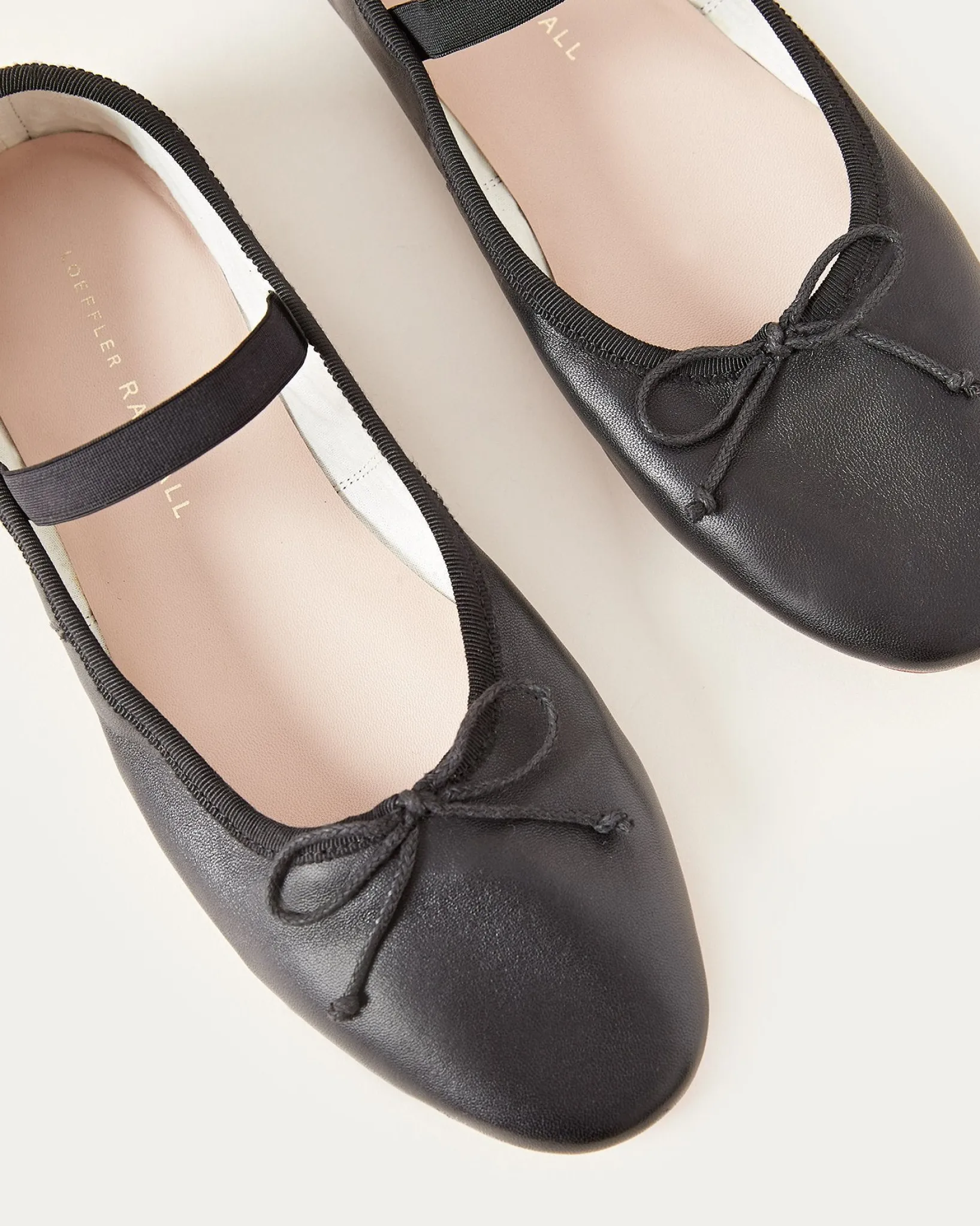 Loeffler Randall Leonie Ballet Flat Chocolate Satin