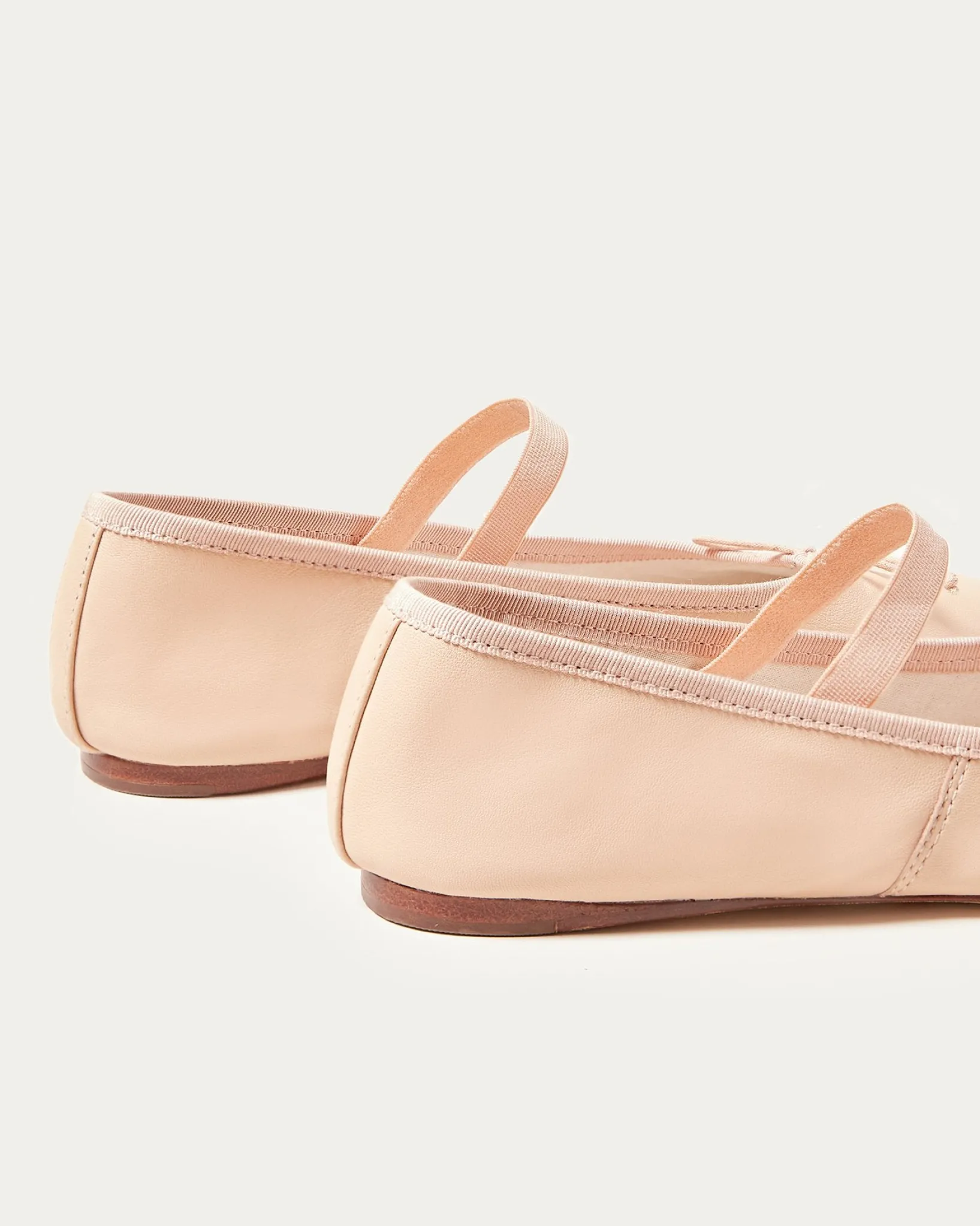 Loeffler Randall Leonie Ballet Flat Chocolate Satin