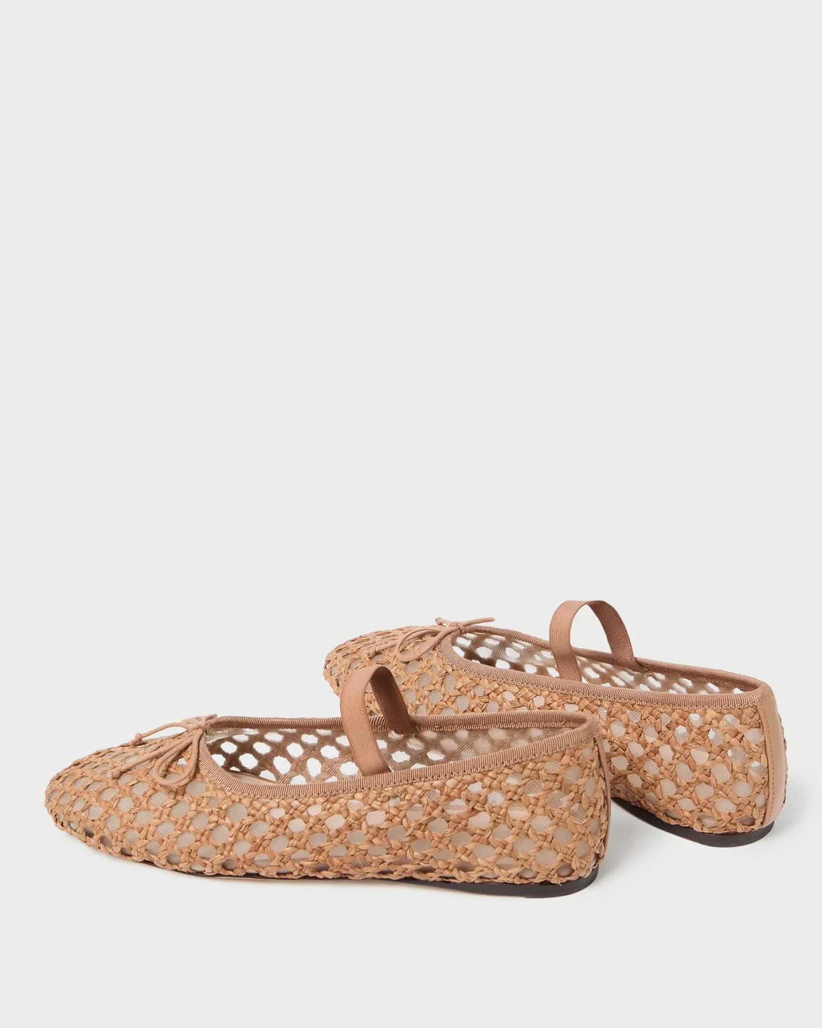 Online Loeffler Randall Leonie Ballet Flat Cream/Crystal