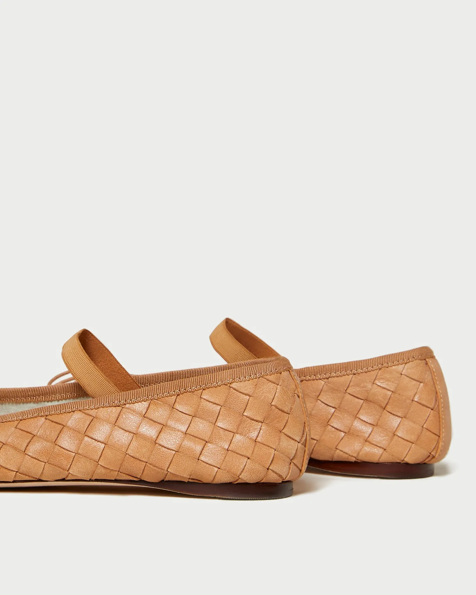 Online Loeffler Randall Leonie Ballet Flat Cream/Crystal