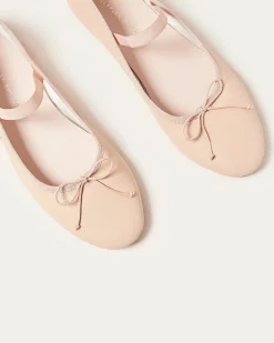 Online Loeffler Randall Leonie Ballet Flat Cream/Crystal