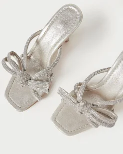 Discount Loeffler Randall Margi Bow Heel Cappuccino