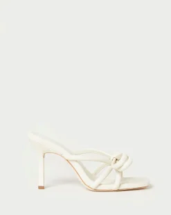 Discount Loeffler Randall Margi Bow Heel Champagne