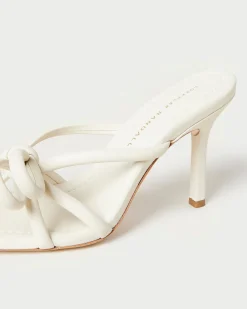 Discount Loeffler Randall Margi Bow Heel Champagne