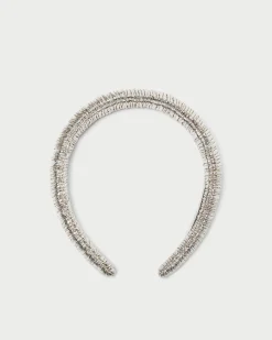 Hot Loeffler Randall Marina Puffy Headband Gold
