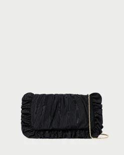 Online Loeffler Randall Mavis Raffia Ruffle Clutch Natural