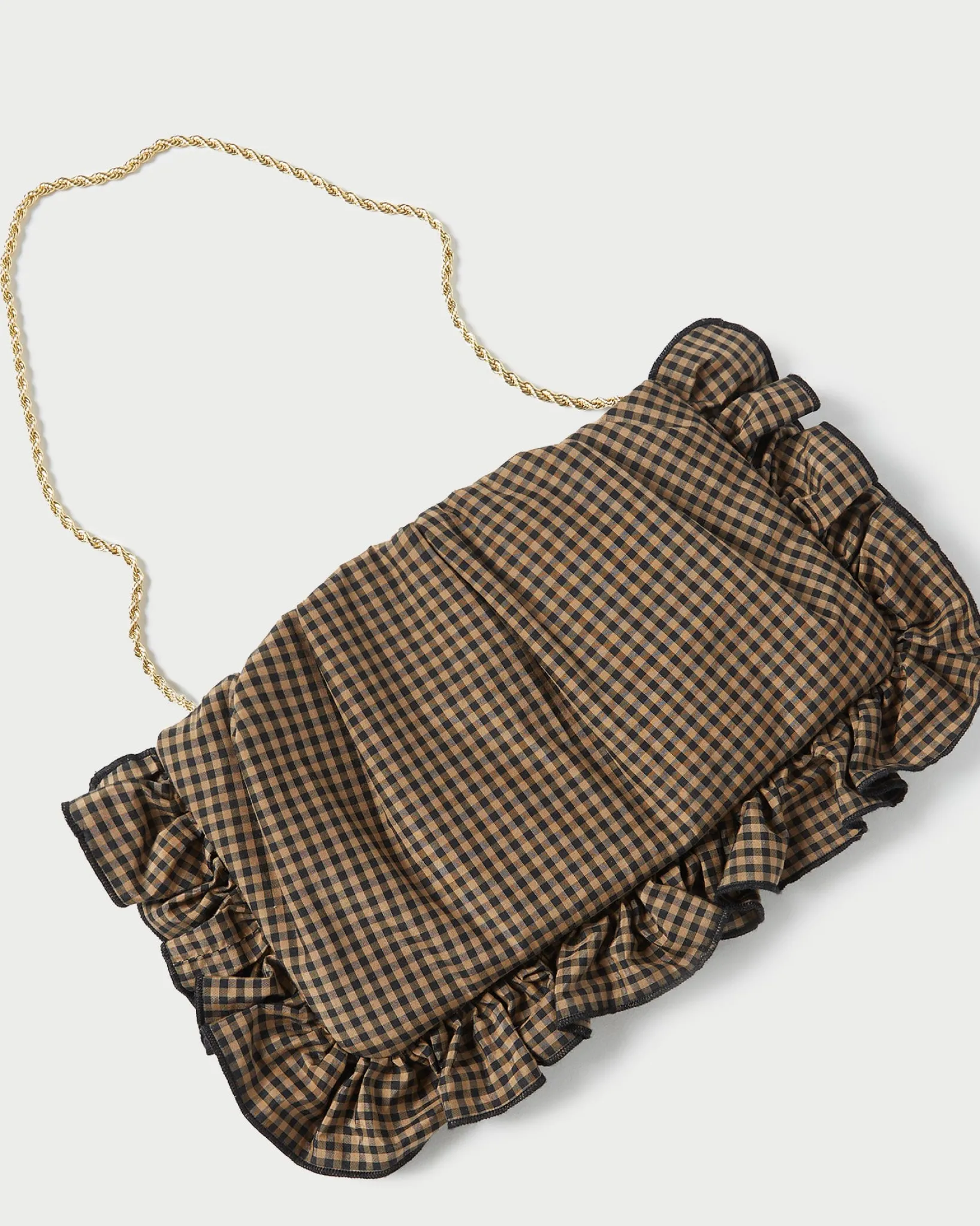 Online Loeffler Randall Mavis Raffia Ruffle Clutch Natural