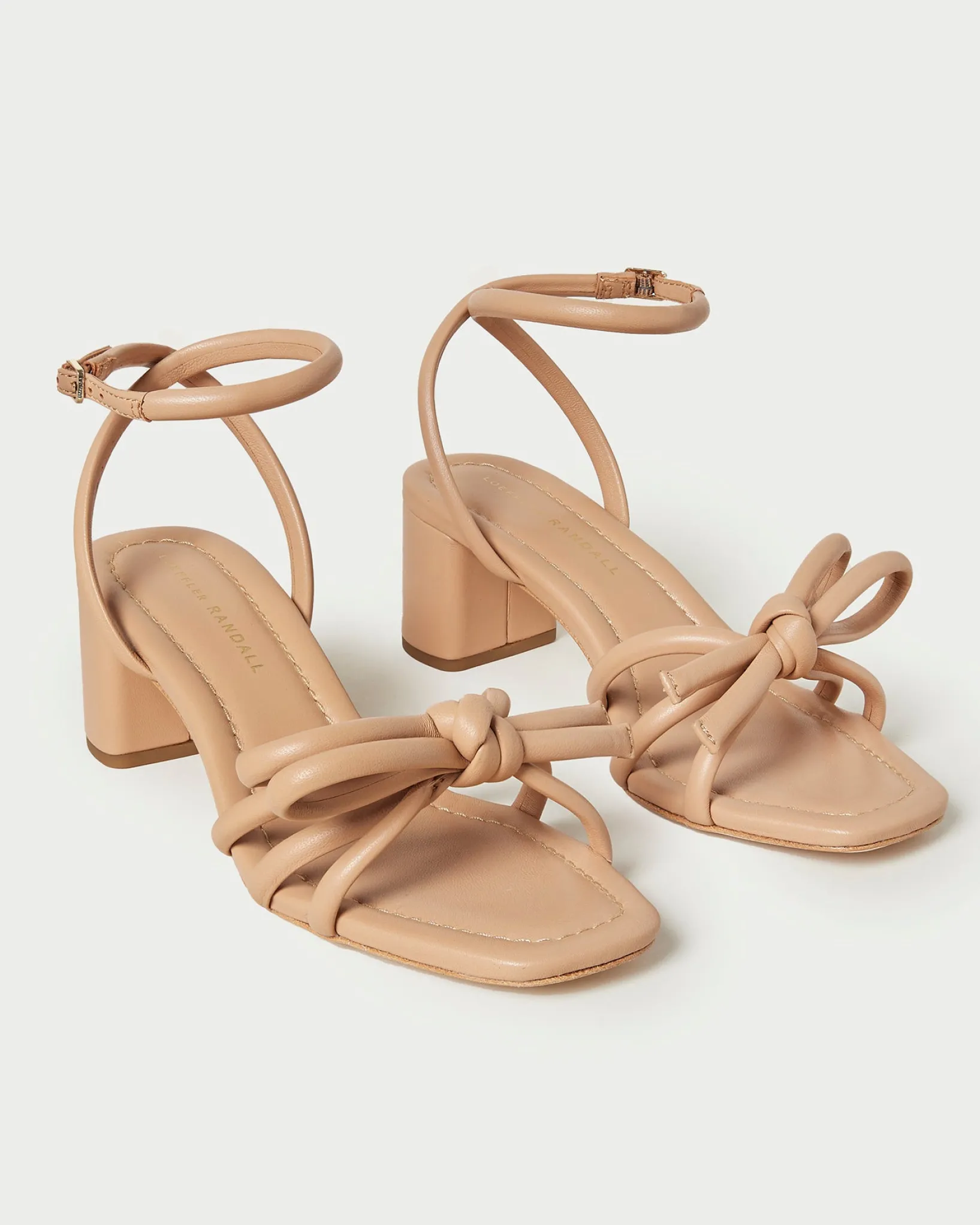 Best Loeffler Randall Mikel Bow Mid-Heel Sandal Blue