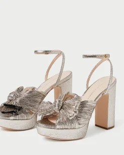 New Loeffler Randall Natalia Platform Bow Heel Black