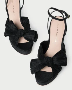 Clearance Loeffler Randall Natalia Platform Bow Heel Pearl