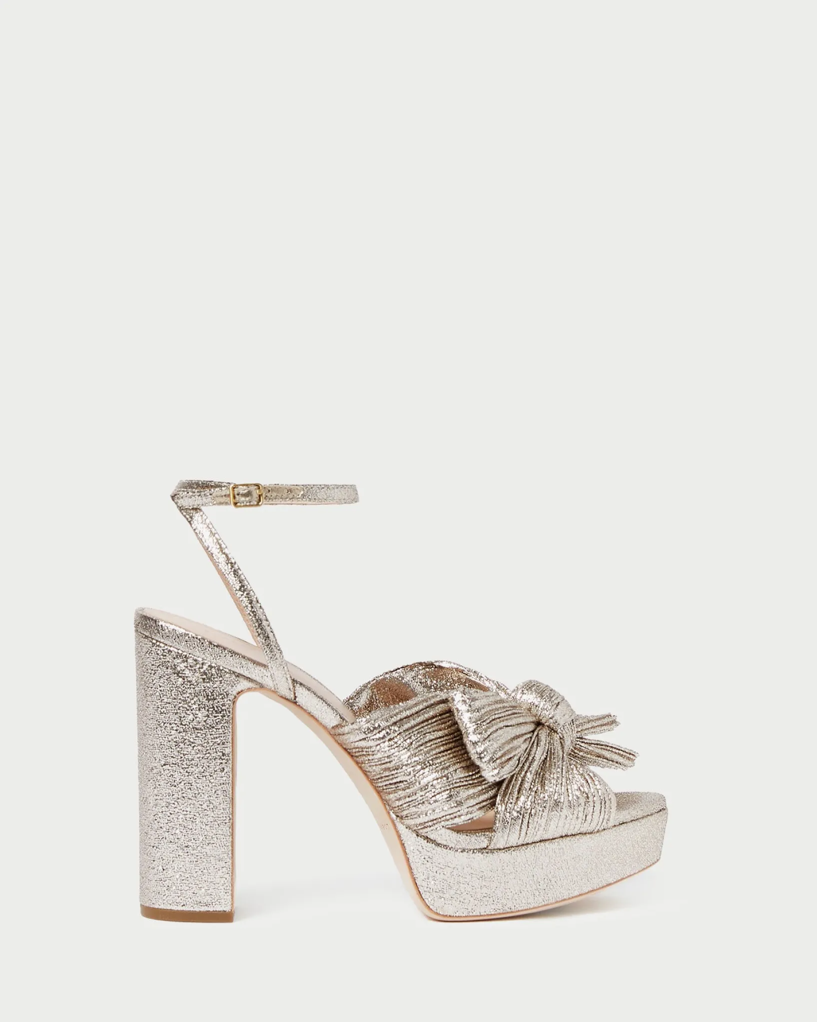 Best Loeffler Randall Natalia White Lace Bow Heel White/Cream
