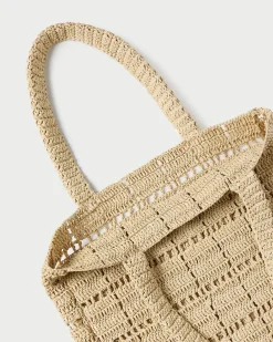 Best Loeffler Randall Orion Blue/White Raffia Tote Light Blue/White Stripe