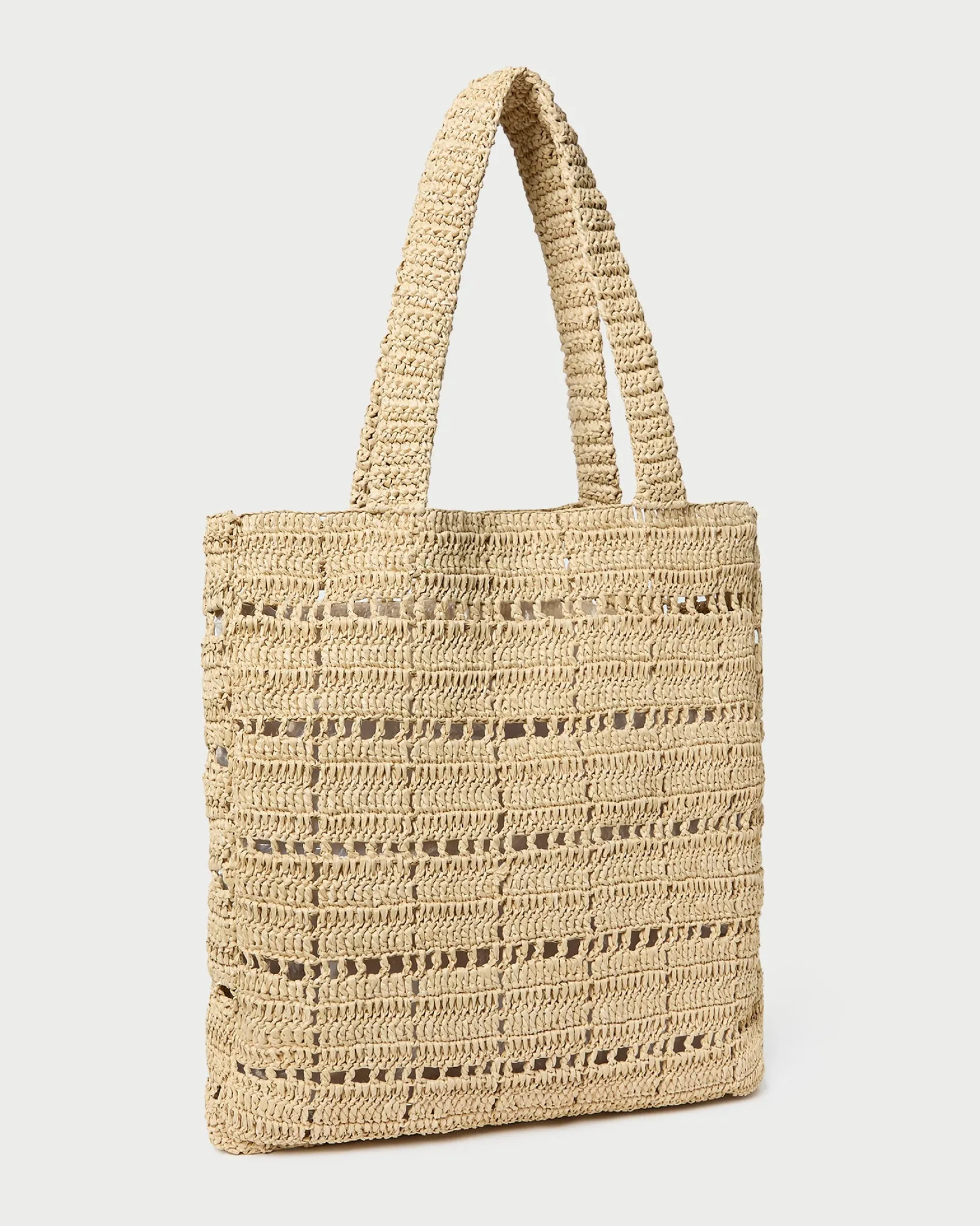 Hot Loeffler Randall Orion Raffia Tote Natural