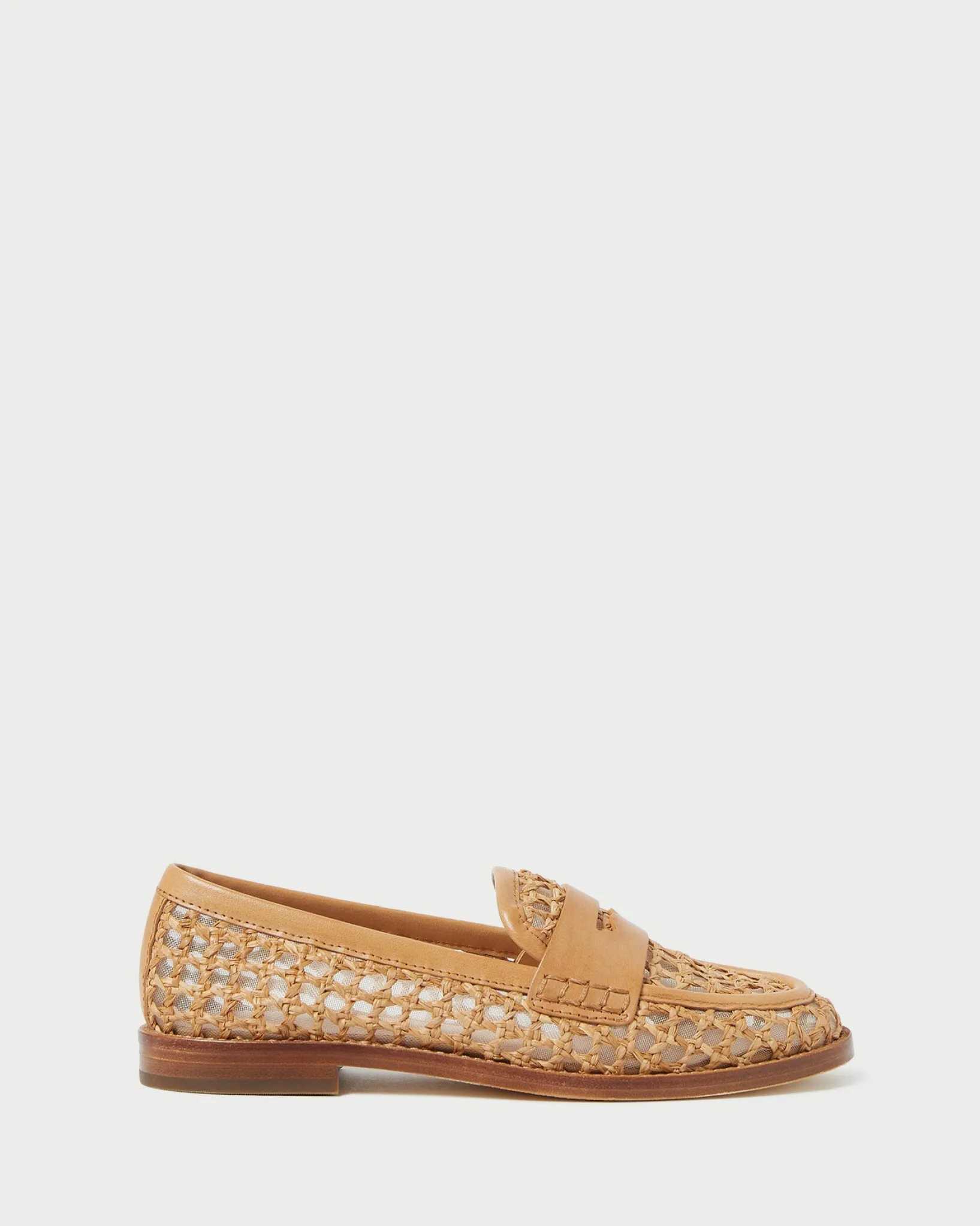 Sale Loeffler Randall Rachel Raffia Loafer Natural