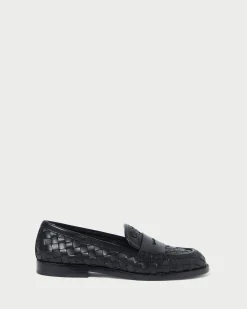 Sale Loeffler Randall Rachel Raffia Loafer Natural