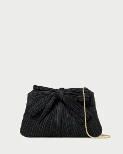 Loeffler Randall Rayne Bow Clutch Pearl
