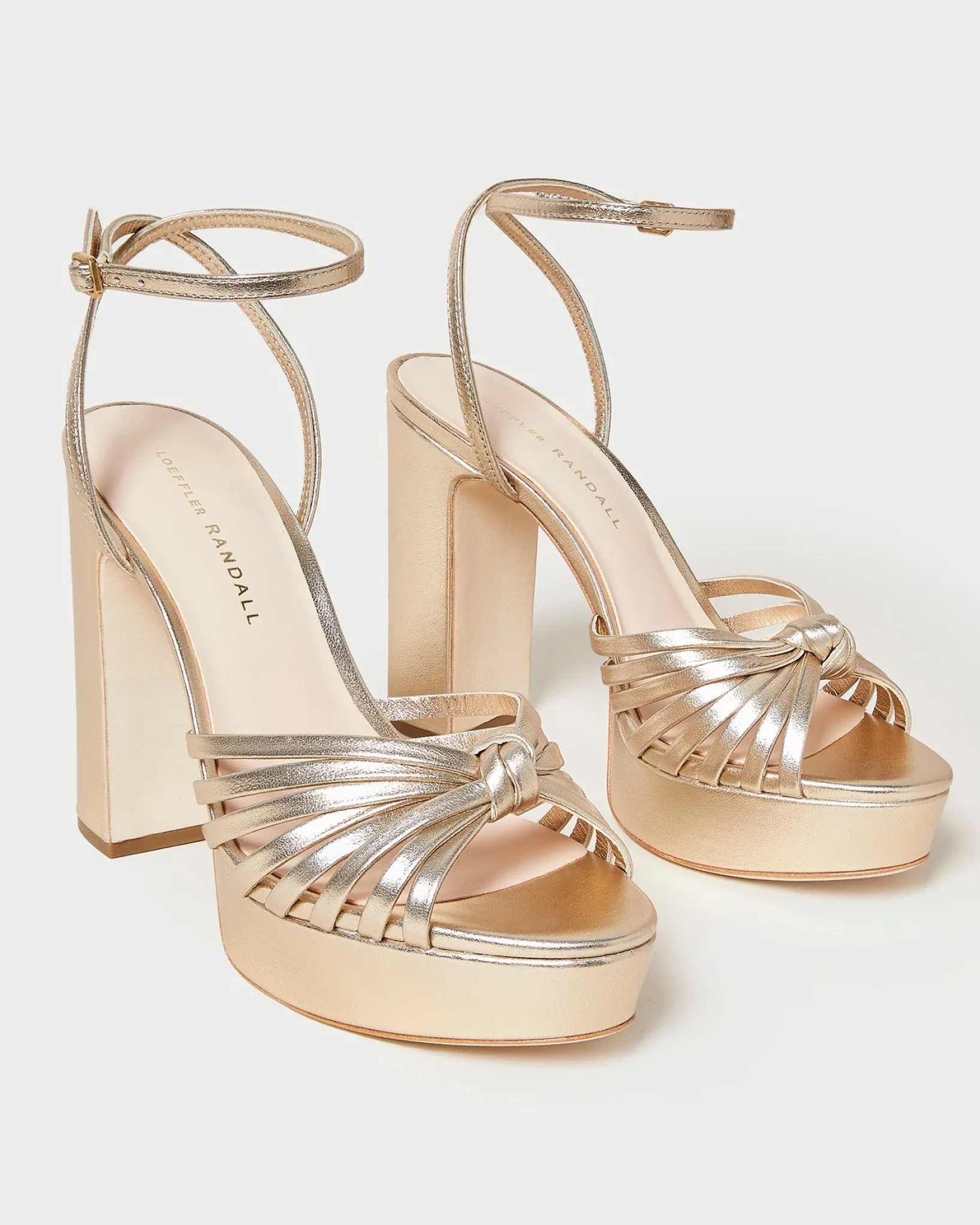 Sale Loeffler Randall Rivka Knot Platform Sandal Sienna