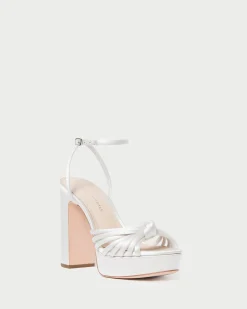 Sale Loeffler Randall Rivka Knot Platform Sandal Sienna