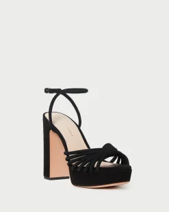 Sale Loeffler Randall Rivka Knot Platform Sandal Sienna