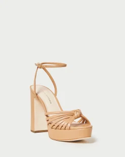 Sale Loeffler Randall Rivka Knot Platform Sandal Sienna