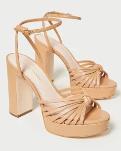 Sale Loeffler Randall Rivka Knot Platform Sandal Sienna