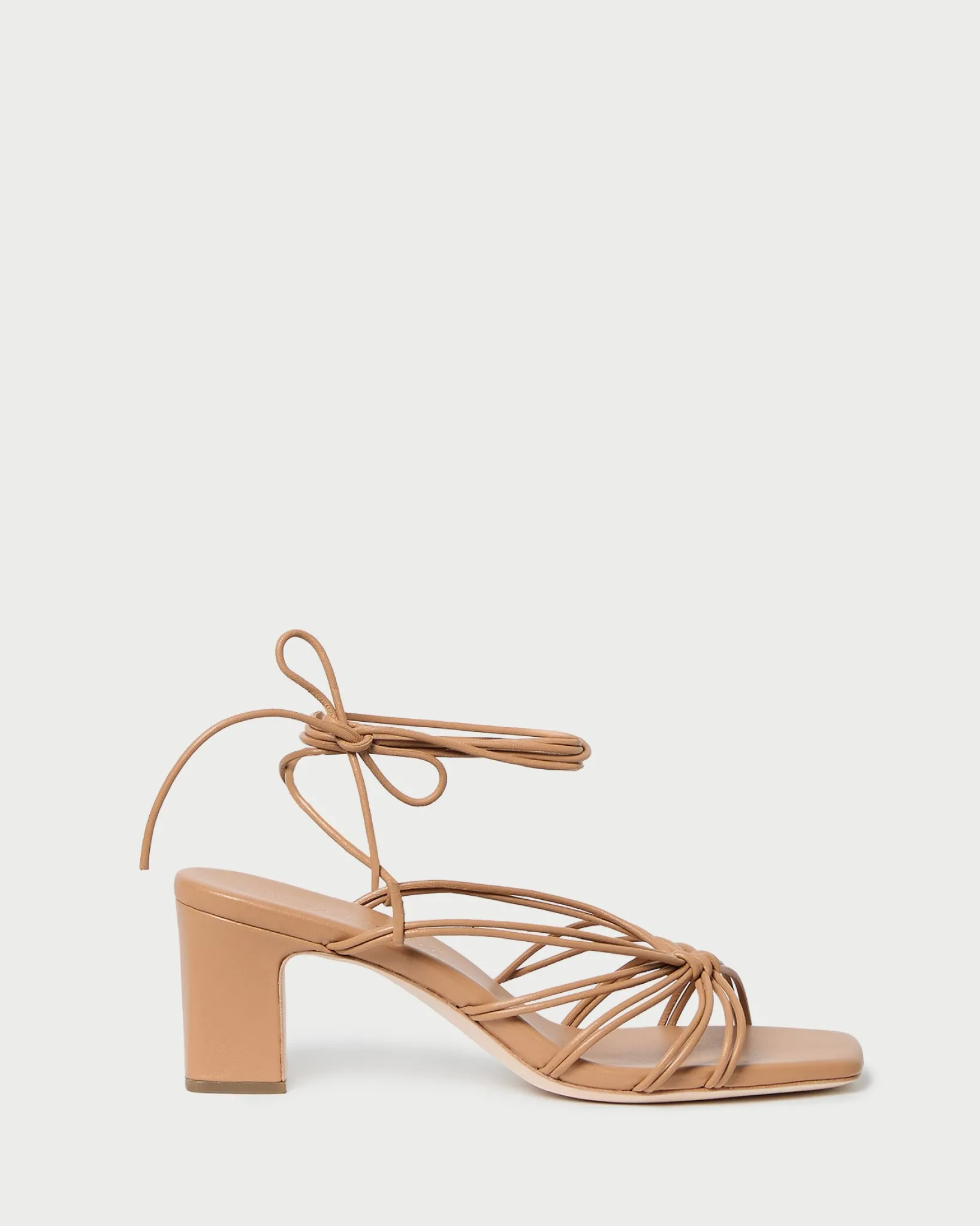 Loeffler Randall Ryder Leather Heeled Sandal Dune