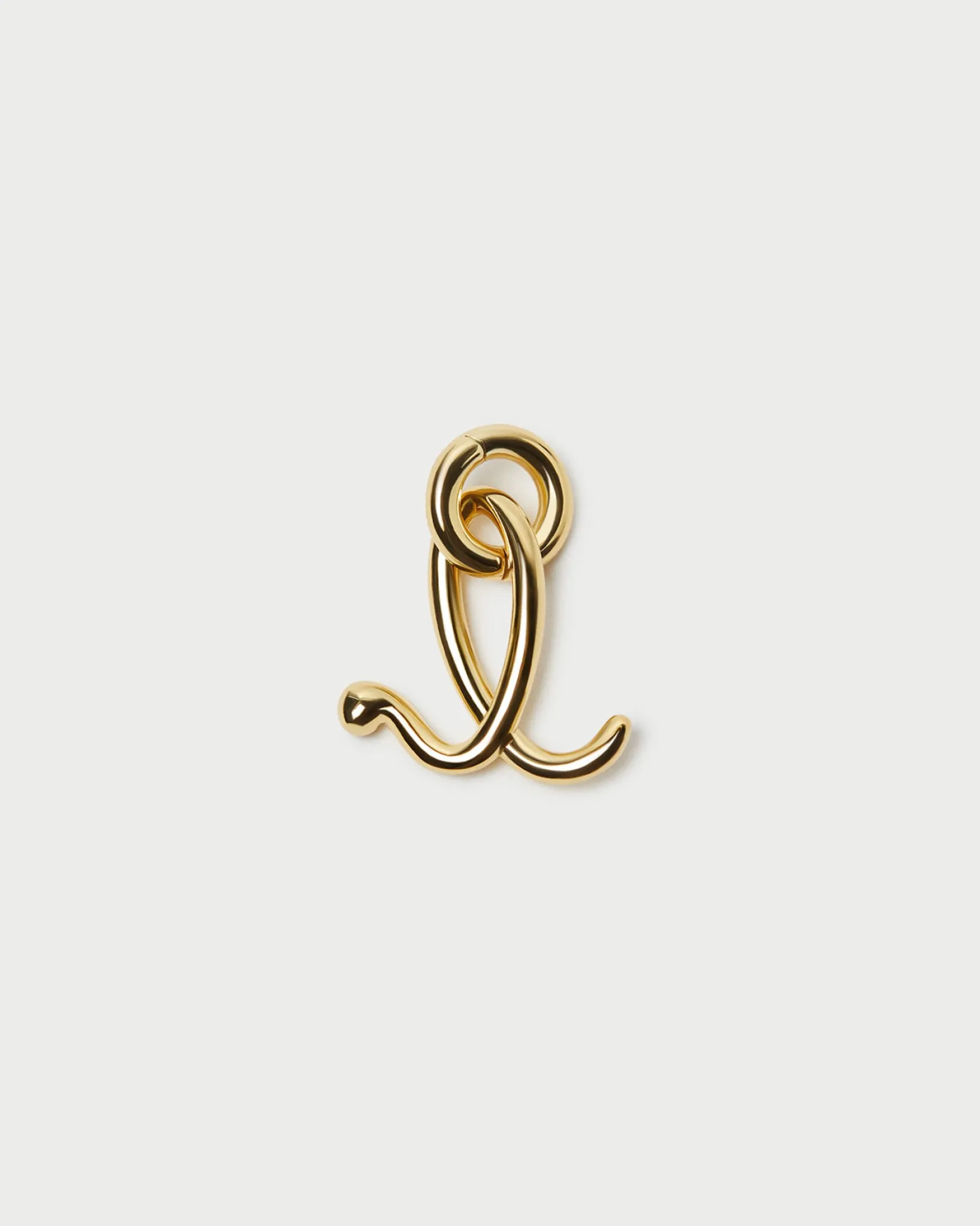 Clearance Loeffler Randall Small etter "L" Charm Gold L