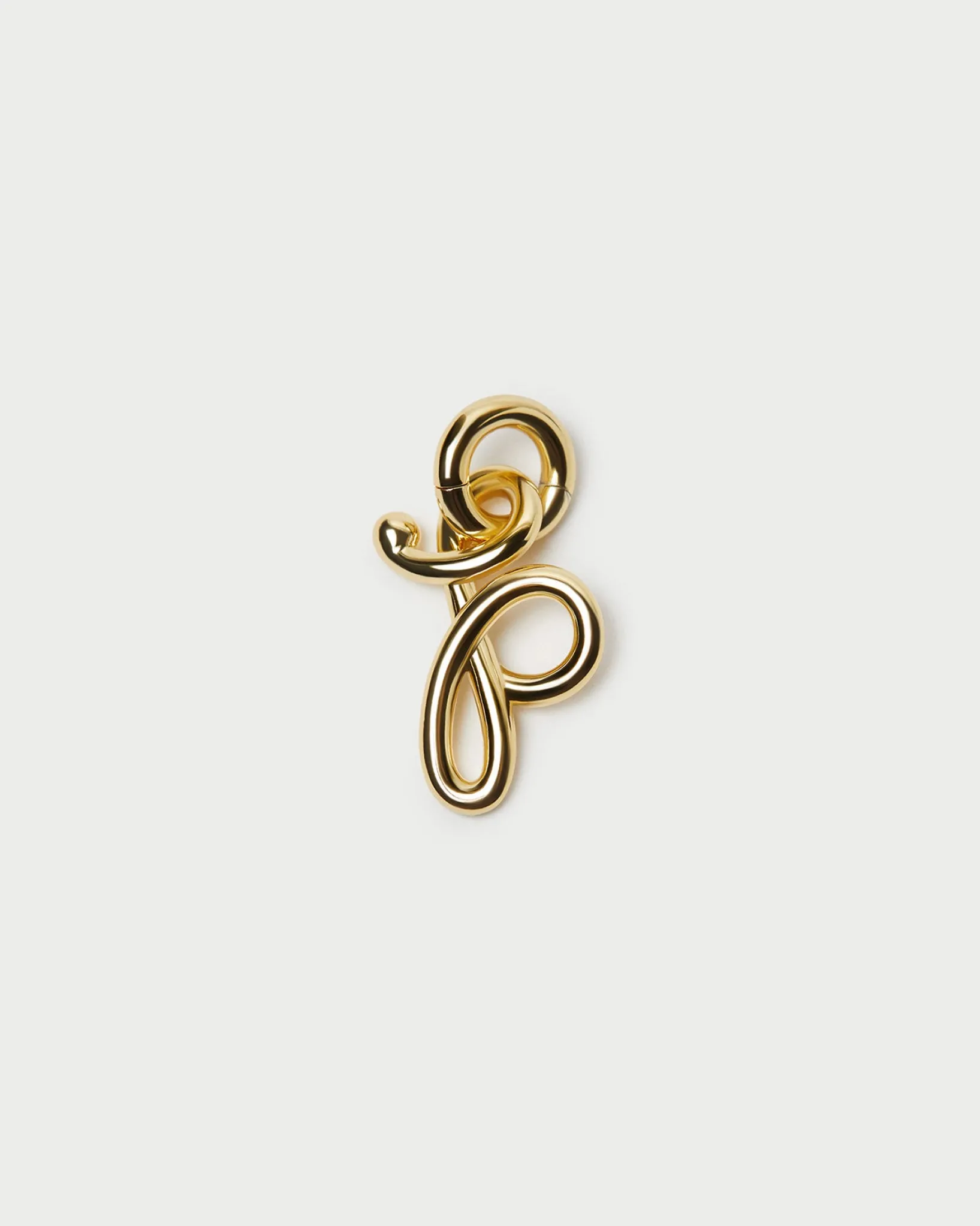 Best Loeffler Randall Small Gold Letter "N" Charm Gold N