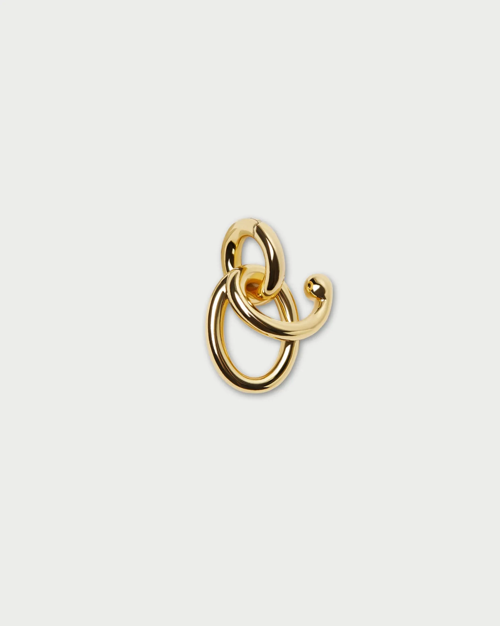 Discount Loeffler Randall Small Gold Letter "P" Charm Gold P
