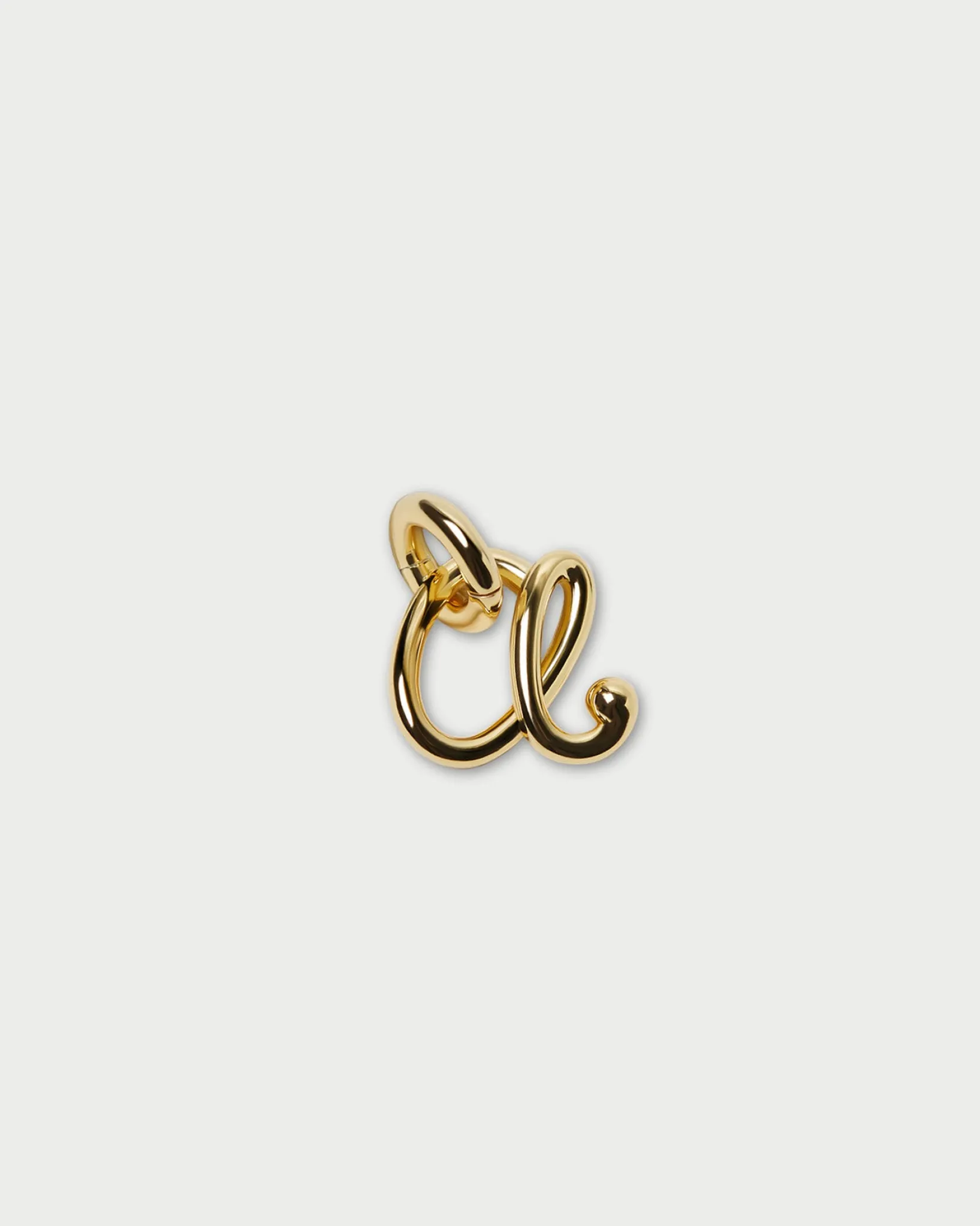 Best Loeffler Randall Small Gold Letter "S" Charm Gold S